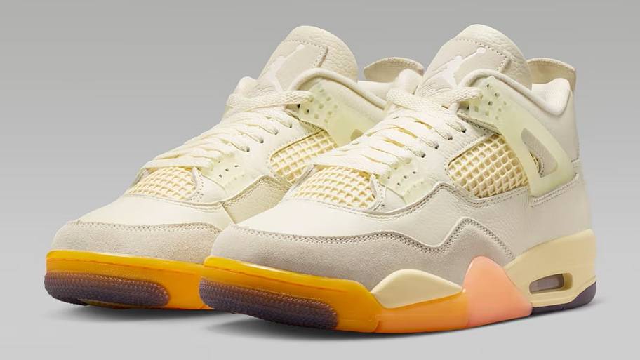 Side view of the Air Jordan 4