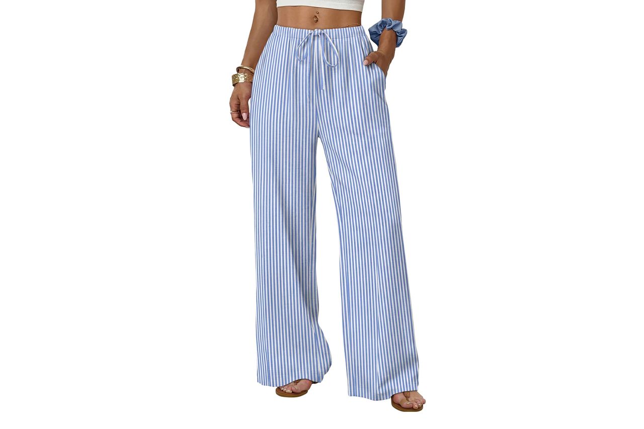 Amazon Sampeel Drawstring Wide Leg Pants