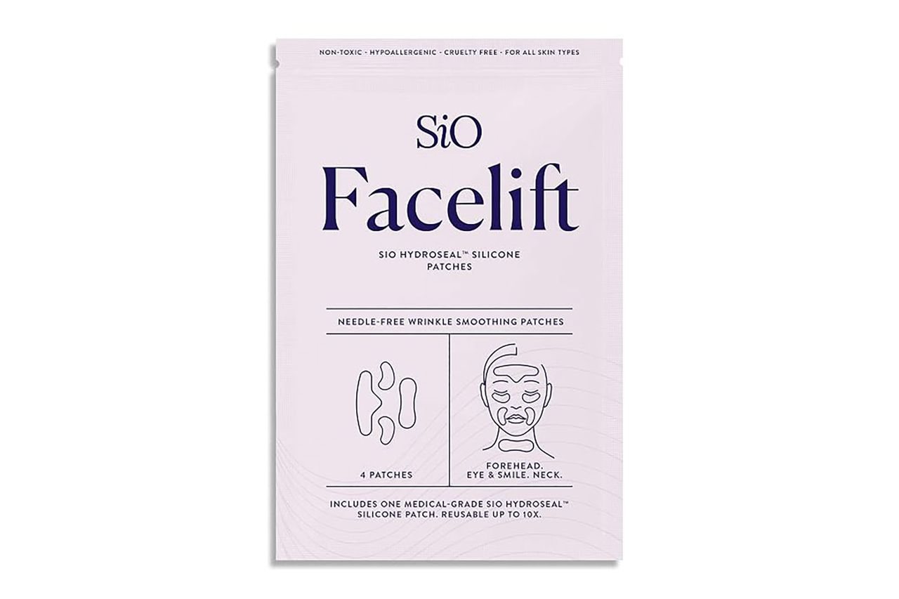 SiO Beauty FaceLift - Reusable Anti-Wrinkle Patches for Neck, Forehead, Eye & Smile - Overnight Smoothing Silicone for Fine