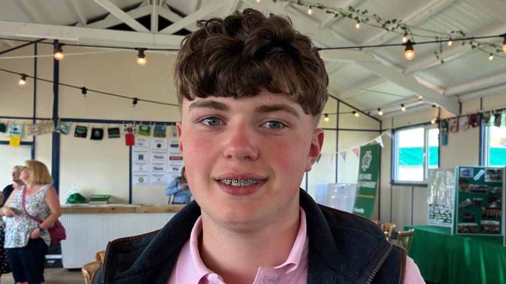 Archie Clavin, 18, is a first-generation sheep farmer and apprentice butcher