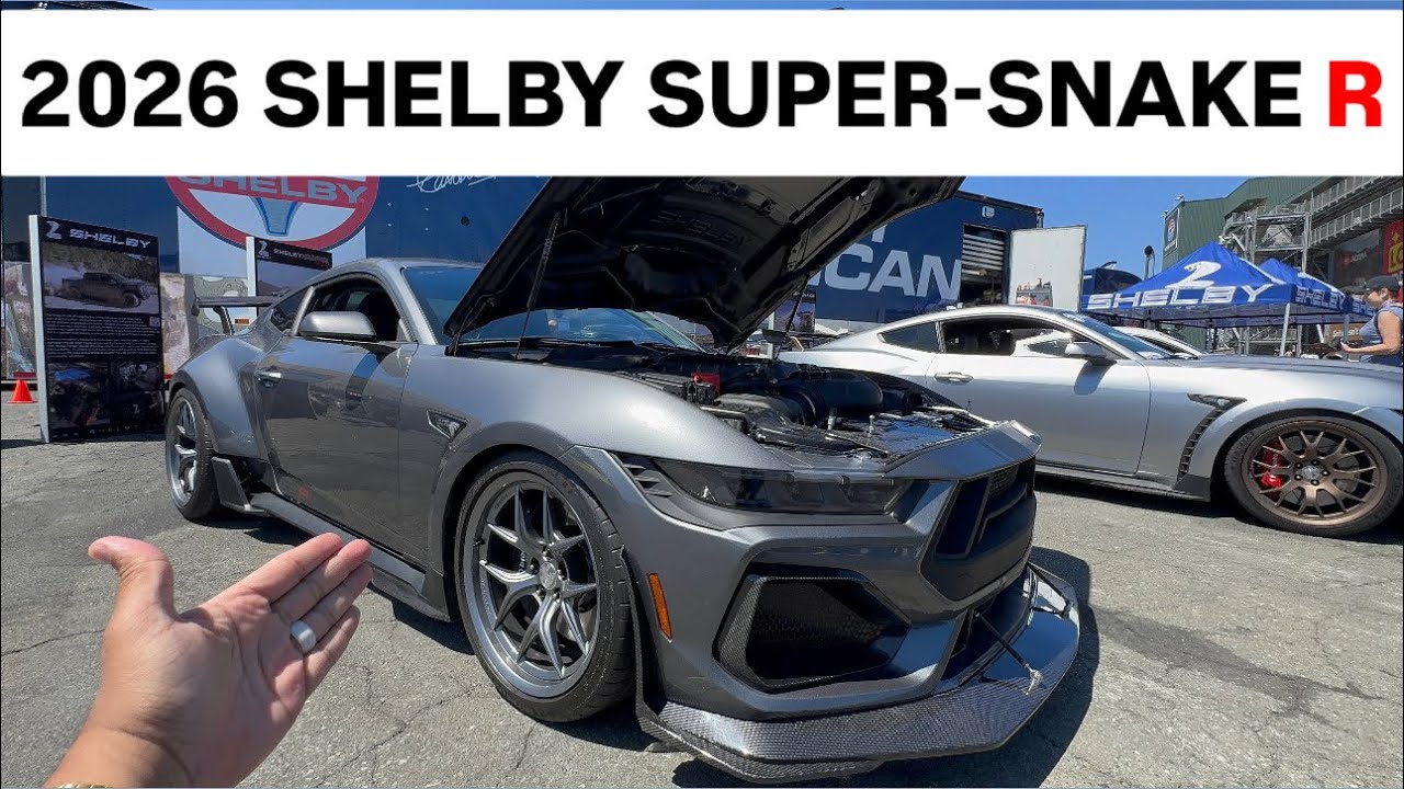 1st drive widebody 2026 Shelby Super-Snake R!