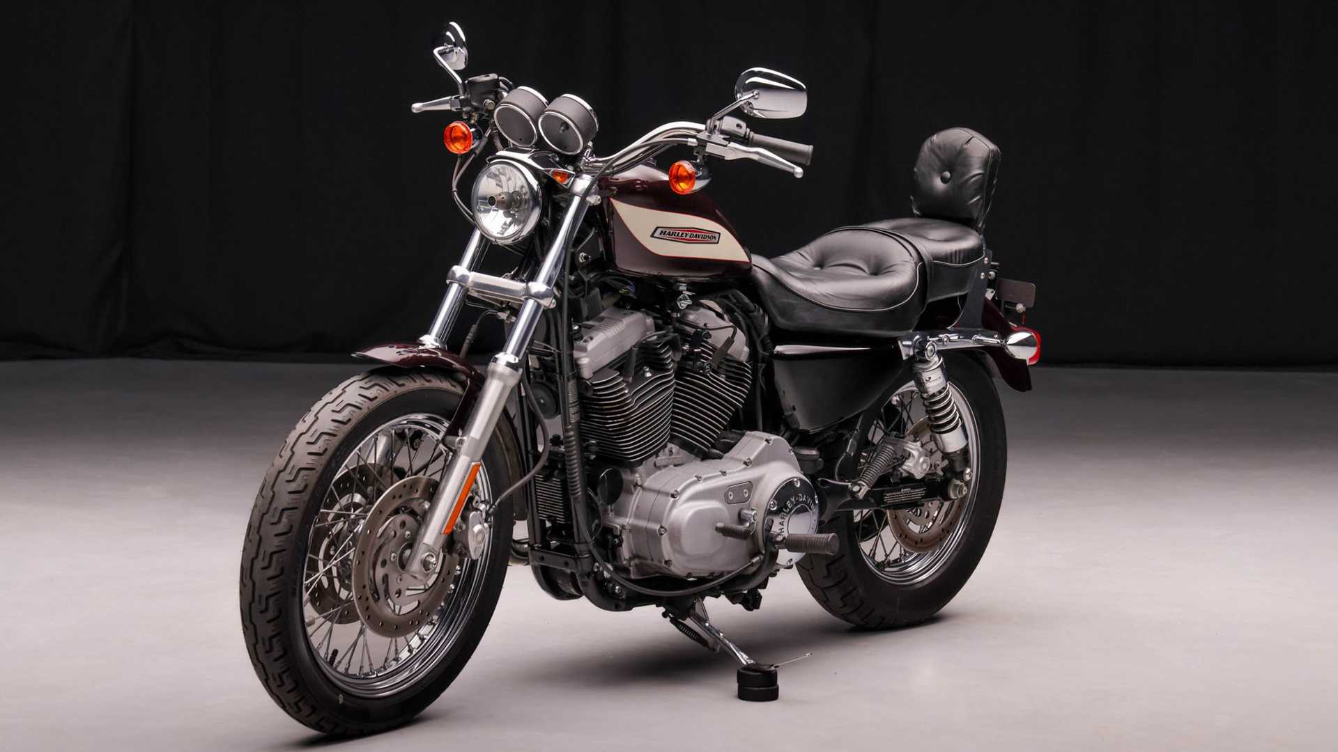 2005 Harley-Davidson Sportster 1200 Roadster rear three quarter