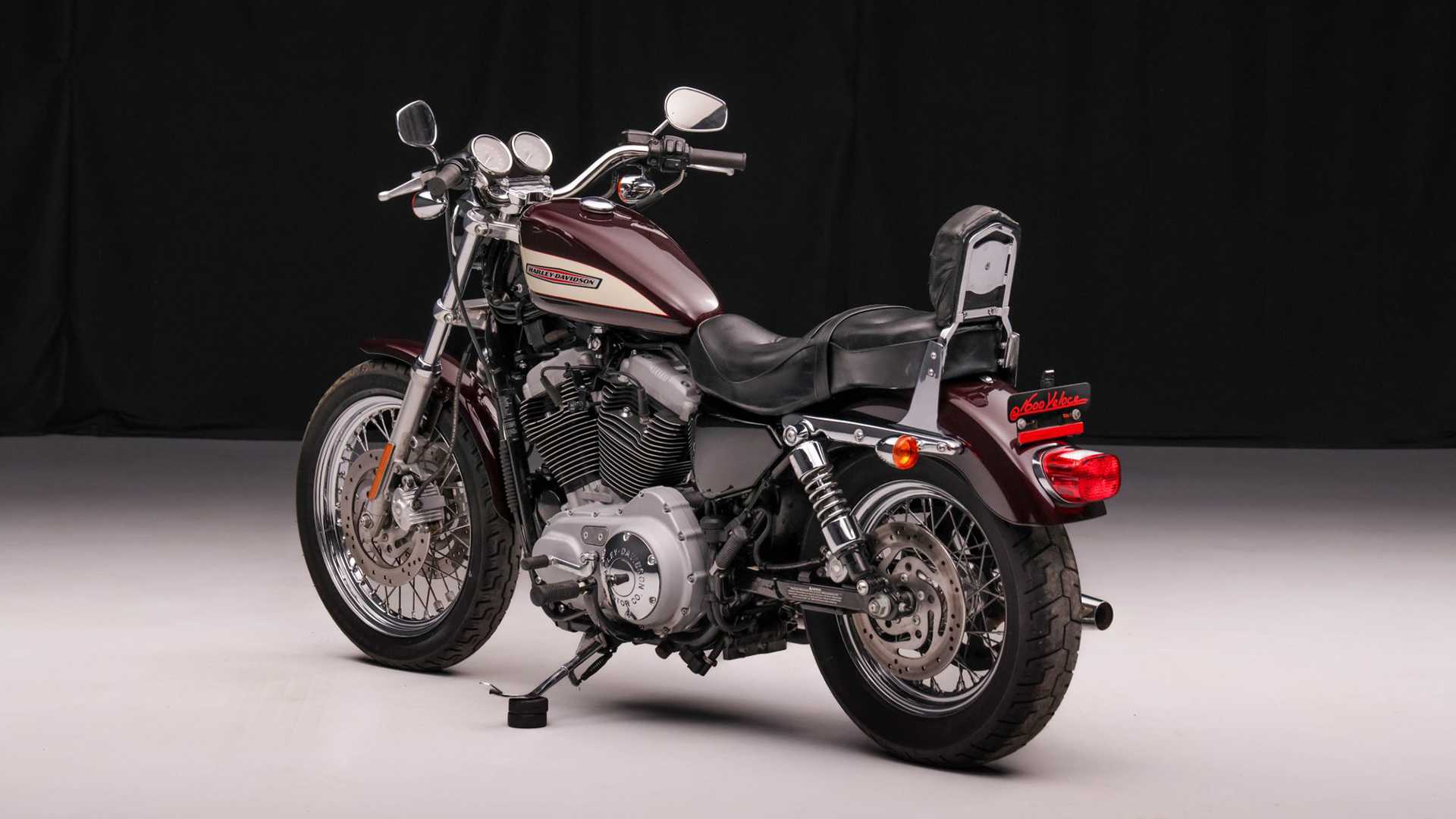 2005 Harley-Davidson Sportster 1200 Roadster rear three quarter