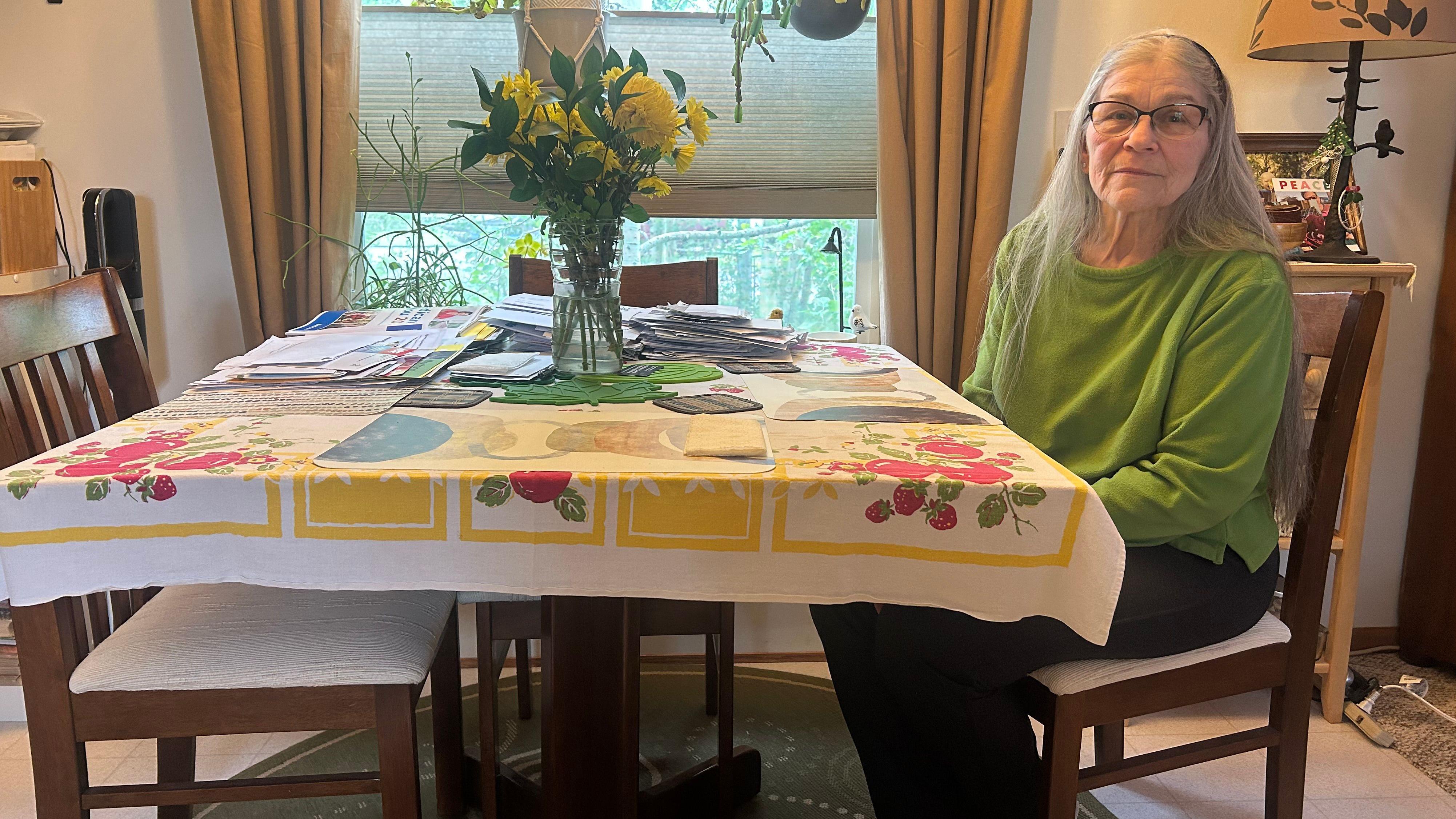 Sara Folger, who works part-time at Montana's first Whole Foods, which opened in 2023, has lived in Mountain Meadows mobile home park for 17 years