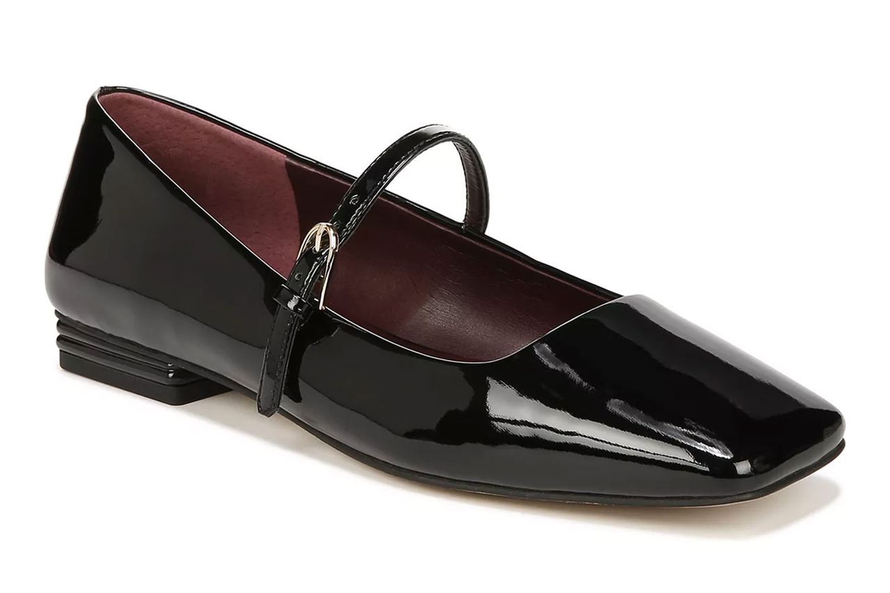 Nordstrom Tinsley Square Toe Mary Jane Flat Franco Sarto