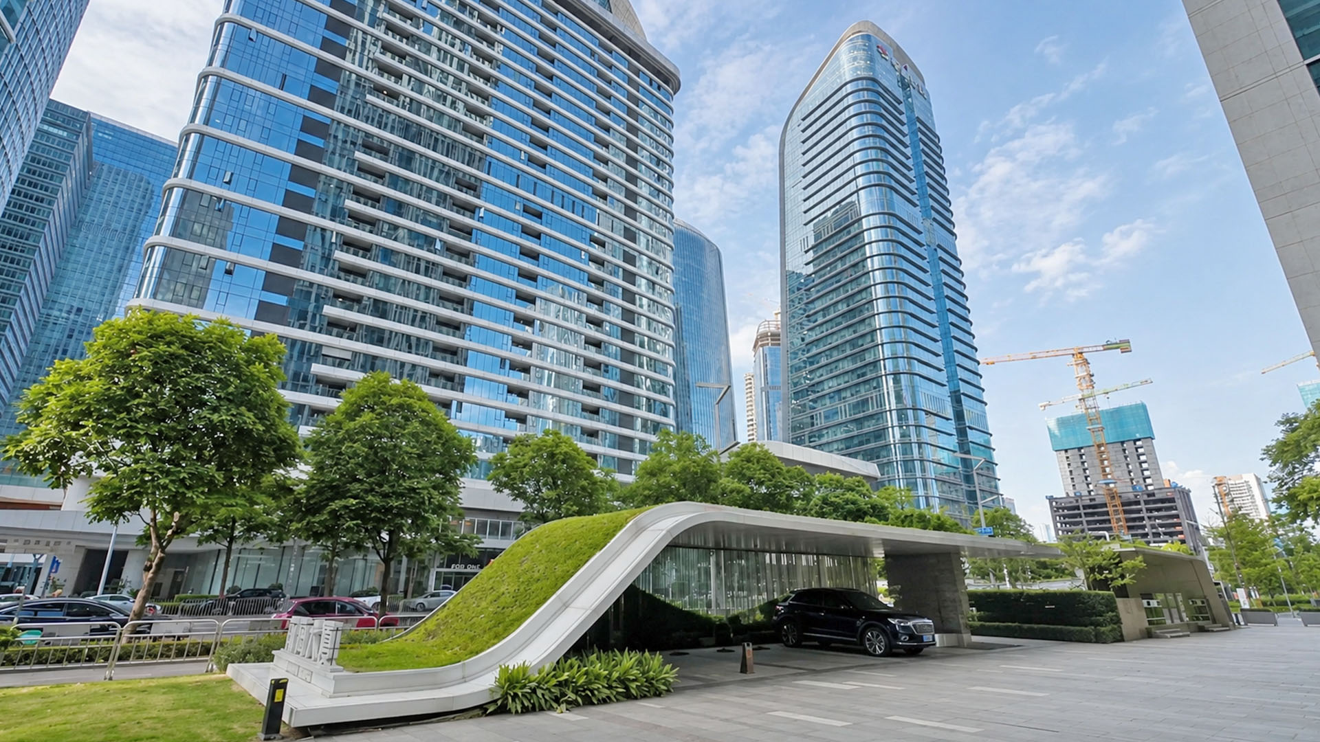 Modern architecture balances glass facades open spaces and everyday ...