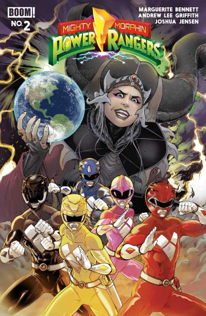 Mighty Morphin Power Rangers 2 cover B full