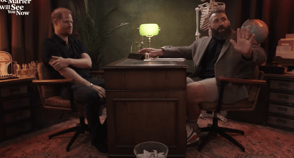 Prince Harry, Joe Marler | Source: YOUTUBE/JOE MARLER WILL SEE YOU NOW