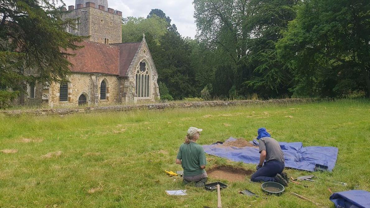 Surrey Archaeological Society has been working since 2023 to learn about the site