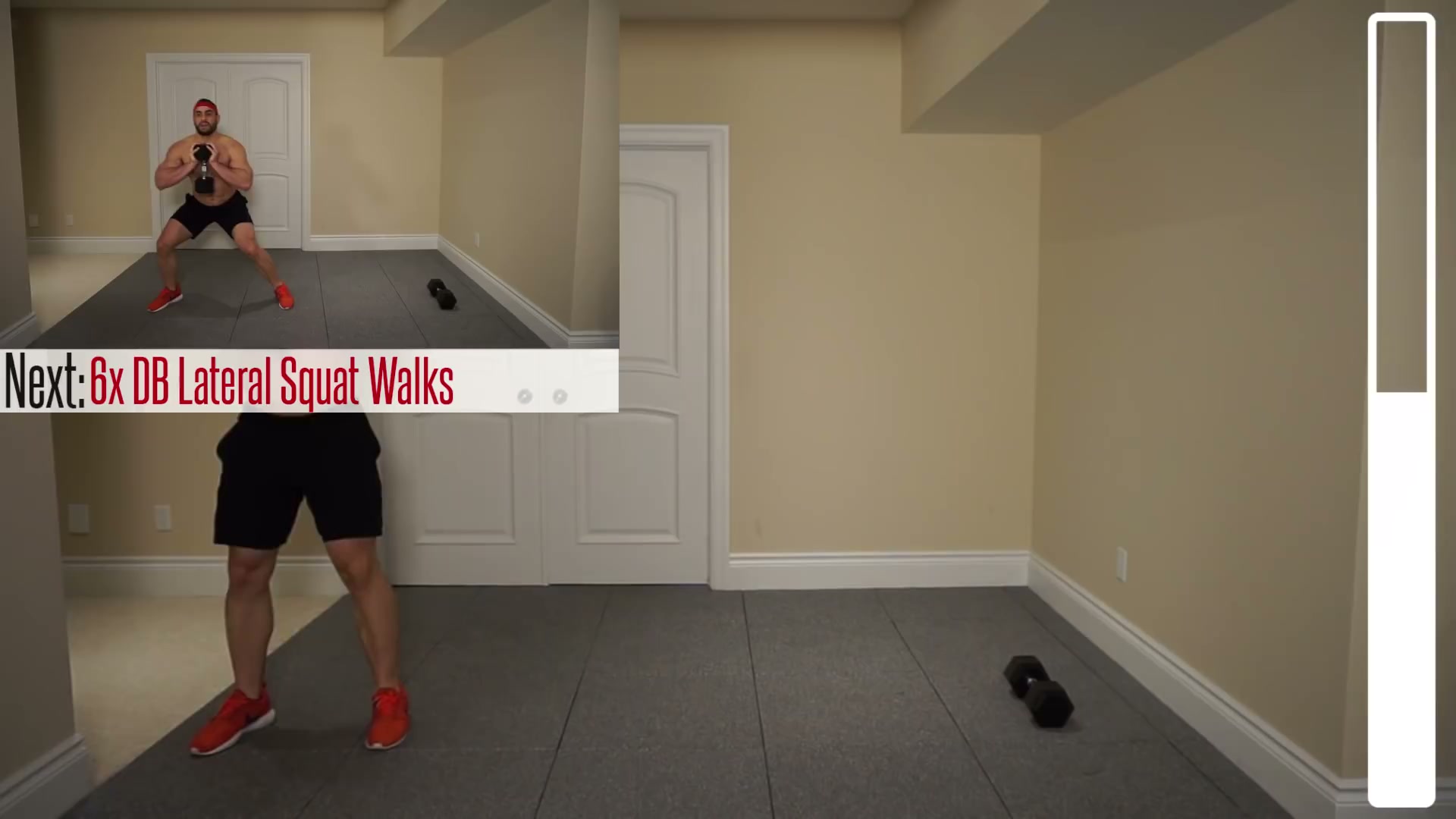 Dumbbell only leg workout | 7 minute beast leg workout for mass