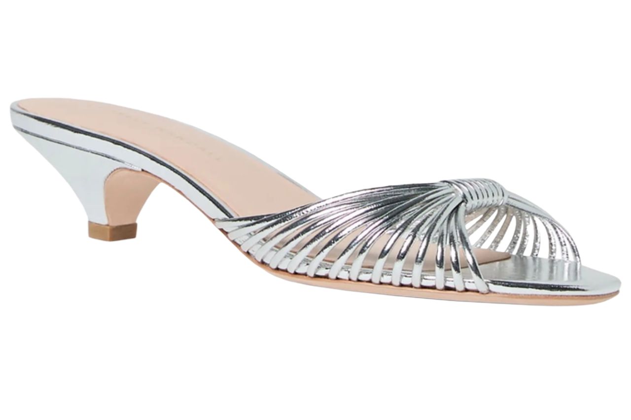 Dixie Kitten Heel Slide Sandal