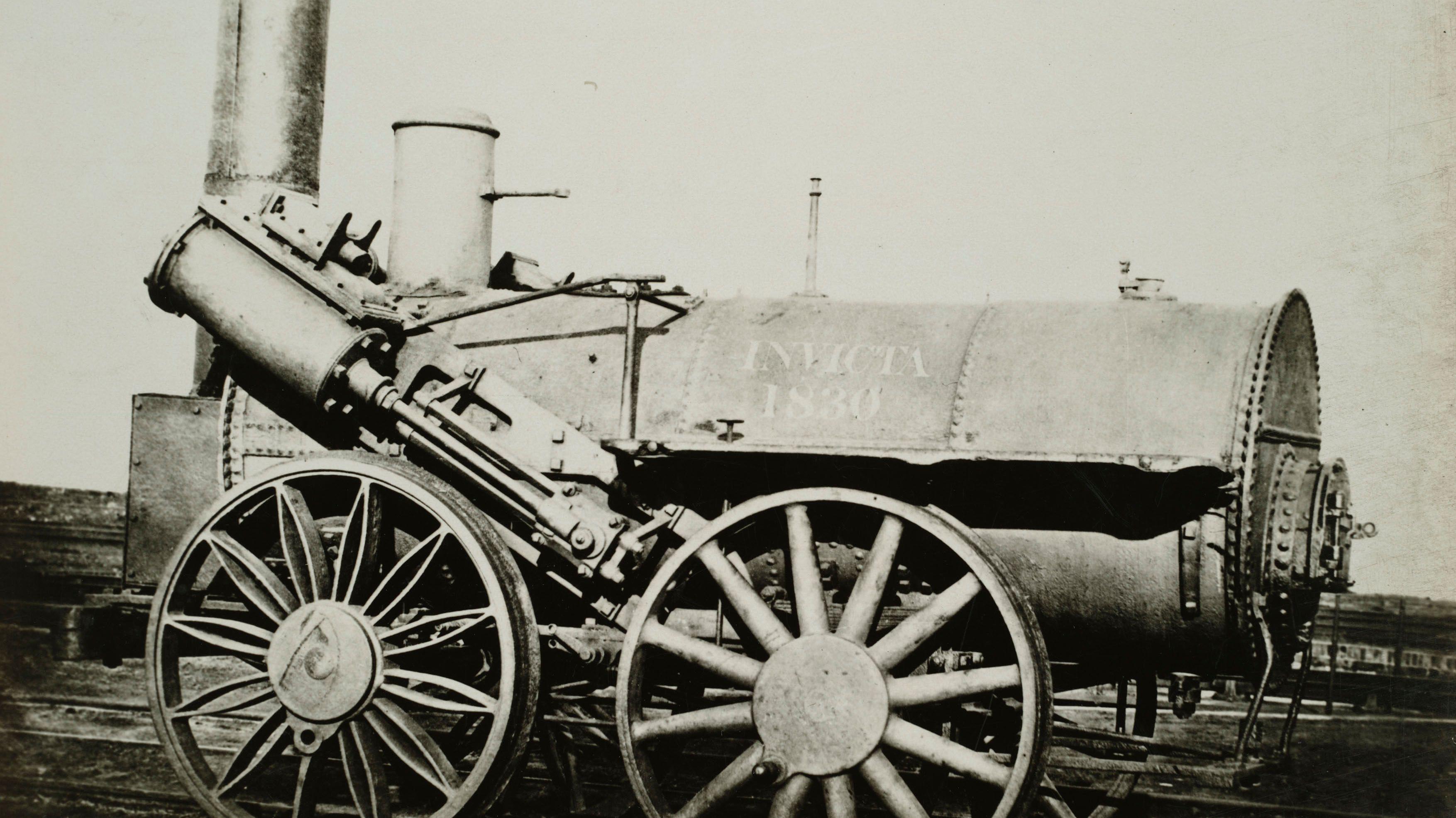 Invicta was developed by George Stephenson as a follow-up to his Rocket