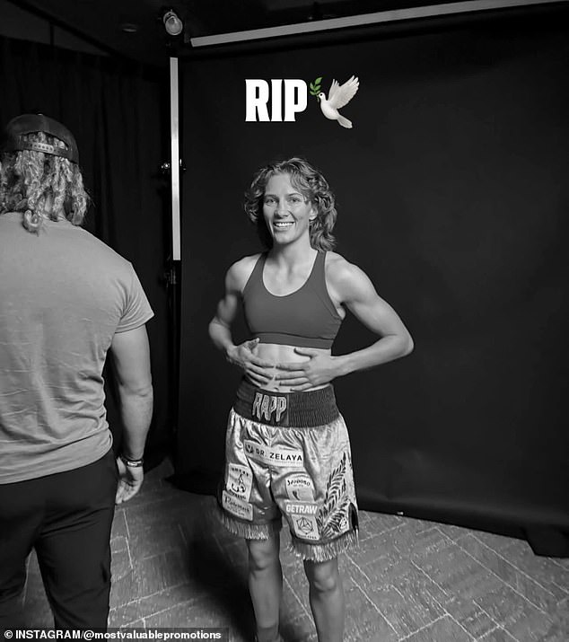 American boxer Hannah Rapp has died after being hit by a car while cycling