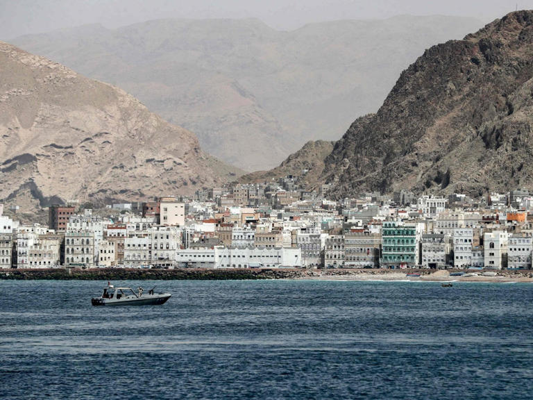 A view of the waterfront of the southeastern port city of Mukalla, Yemen (AFP/Getty)