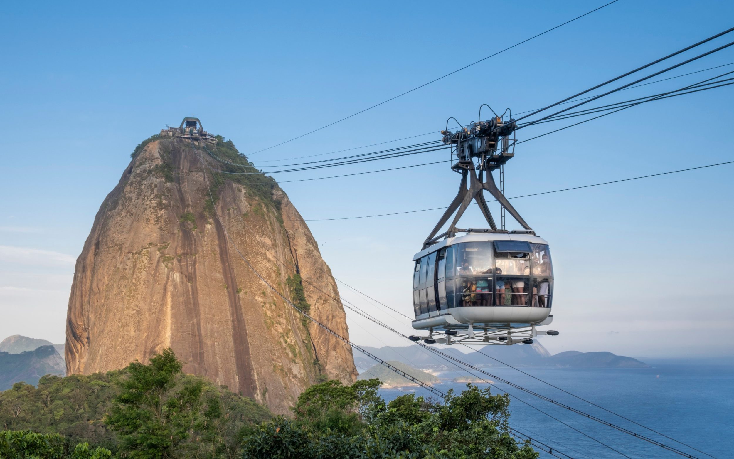 The Sugarloaf Cable Car in Rio de Janeiro