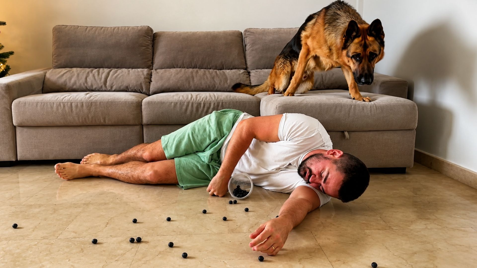 Will this German shepherd save his owner?