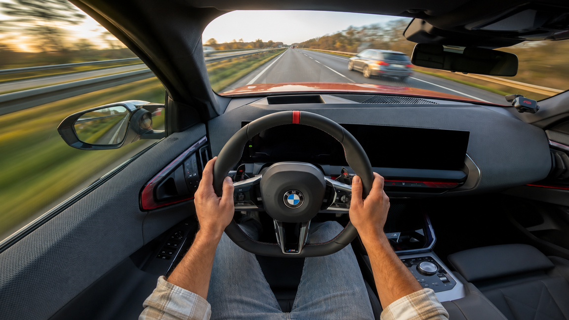 BMW X3 M50 top speed on the Autobahn
