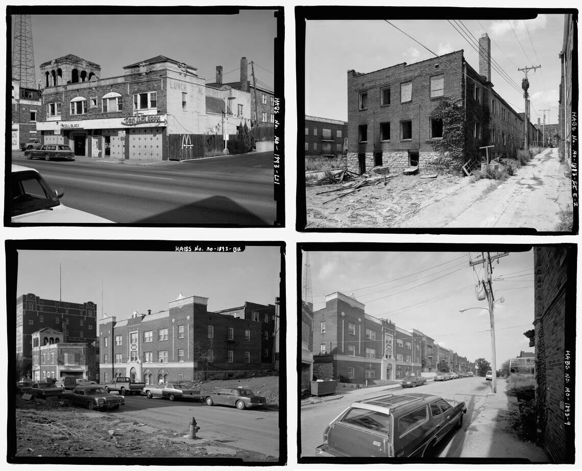 As redevelopment proposals stalled, Warner Plaza and Miller Plaza apartment buildings fell into disrepair.