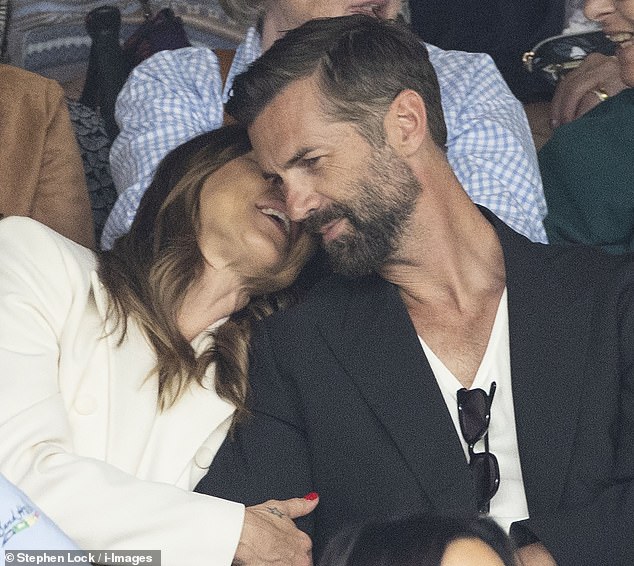 Mel went public with Australian model and writer Chris in 2024 after months of speculation about their romance