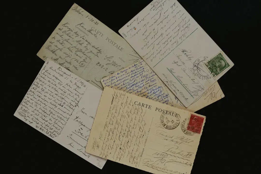 5. Handwritten Letters and a Box to Keep Them In (Image Credits: Unsplash)