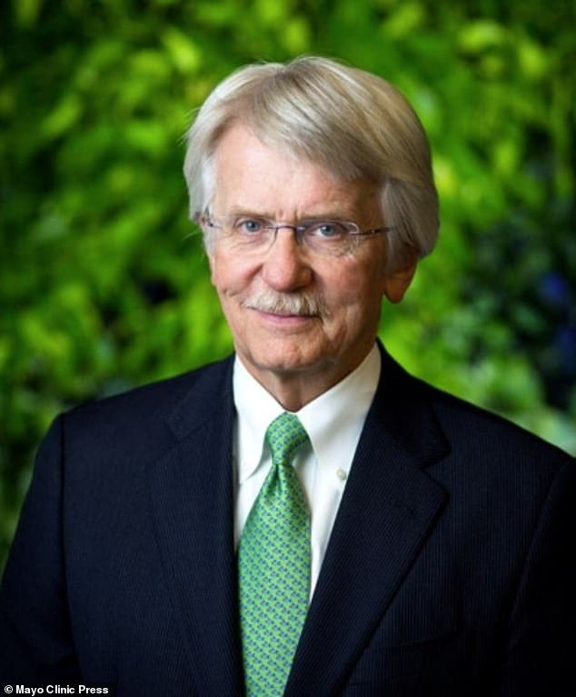 Dr Ronald Petersen said he believes terminal lucidity may be linked to temporary changes in the brain's arousal systems rather than a reversal of Alzheimer's disease