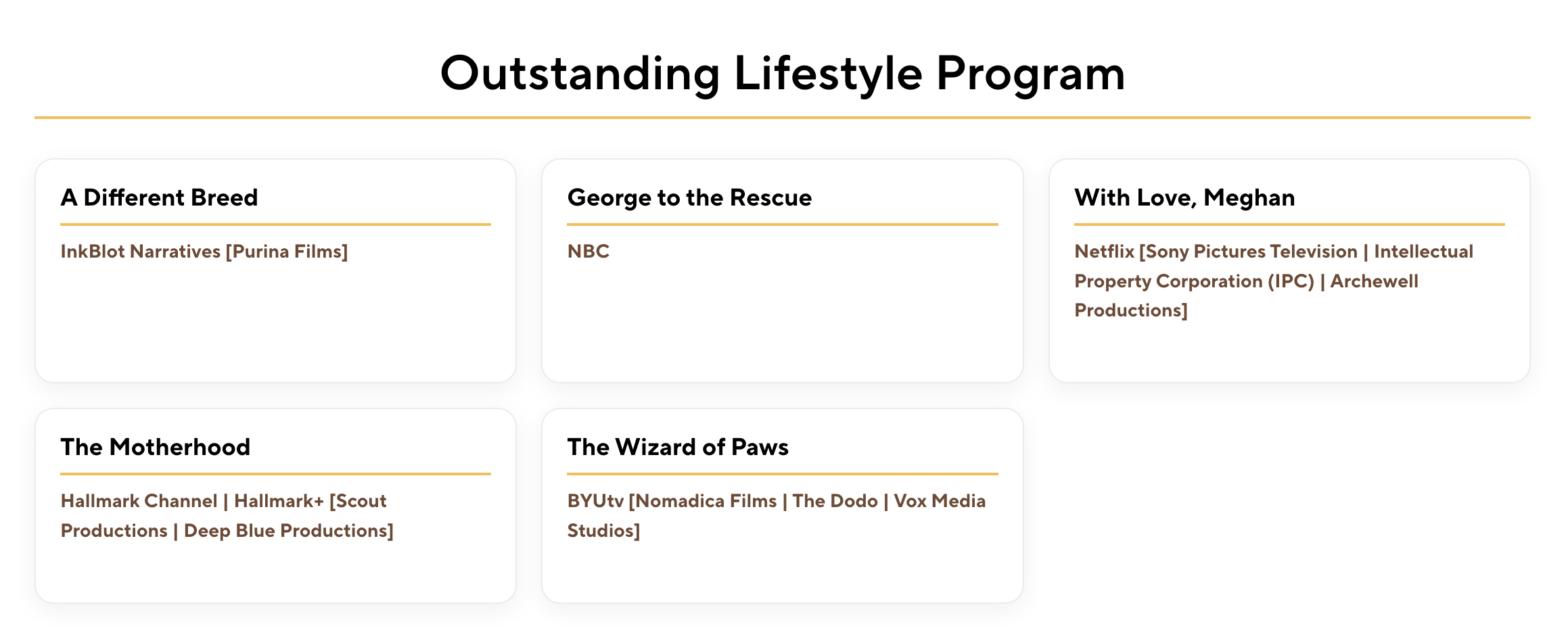 Emmys / Via theemmys.tv