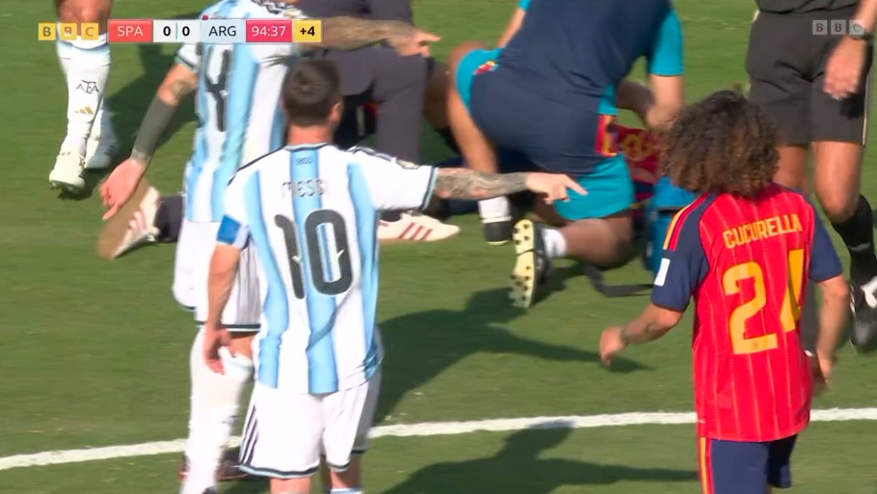 ‘Such a baby’ – Lionel Messi slammed for trying to get Spain star sent off in World Cup final