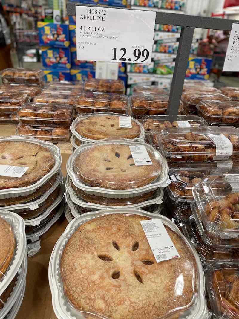 Costco apple pie