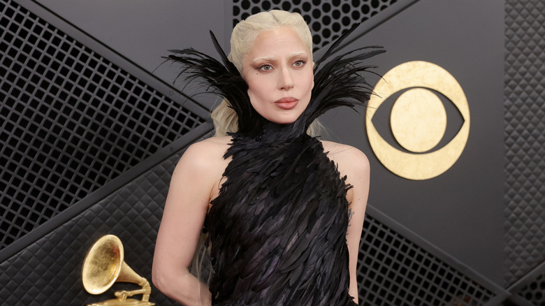 Lady Gaga posing