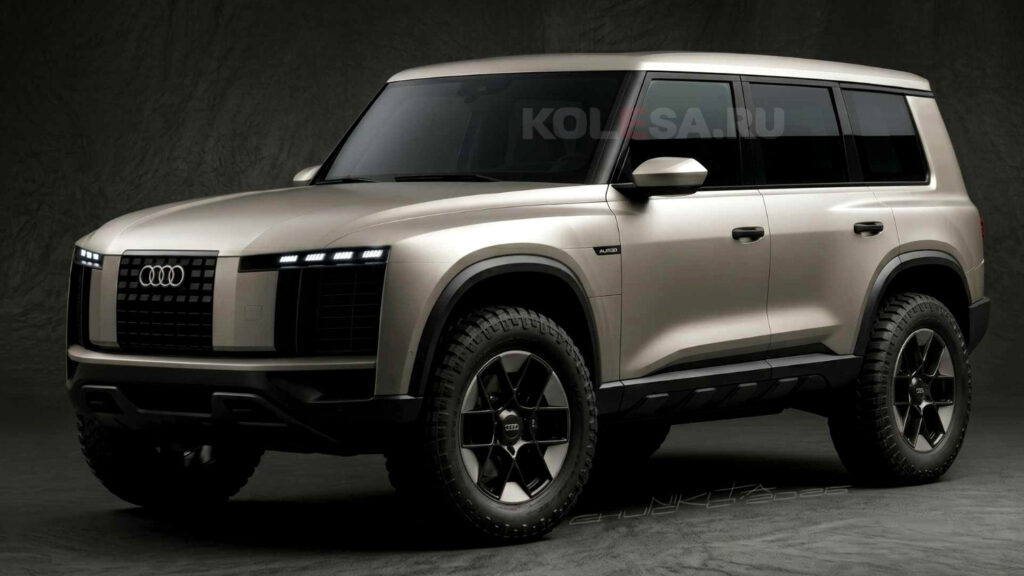 Audi’s G-Class Rival Gets A Face In This Render, Scout Can Give It Everything Else