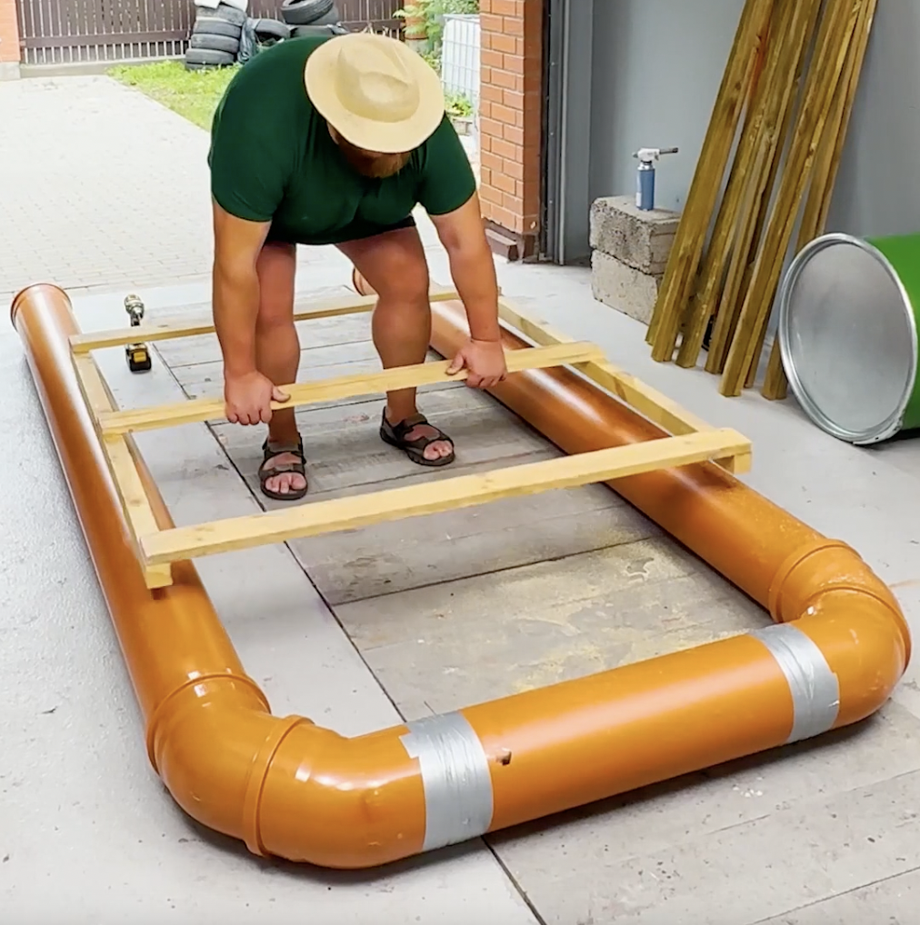 PVC crafts: Turning pipes into creative boats