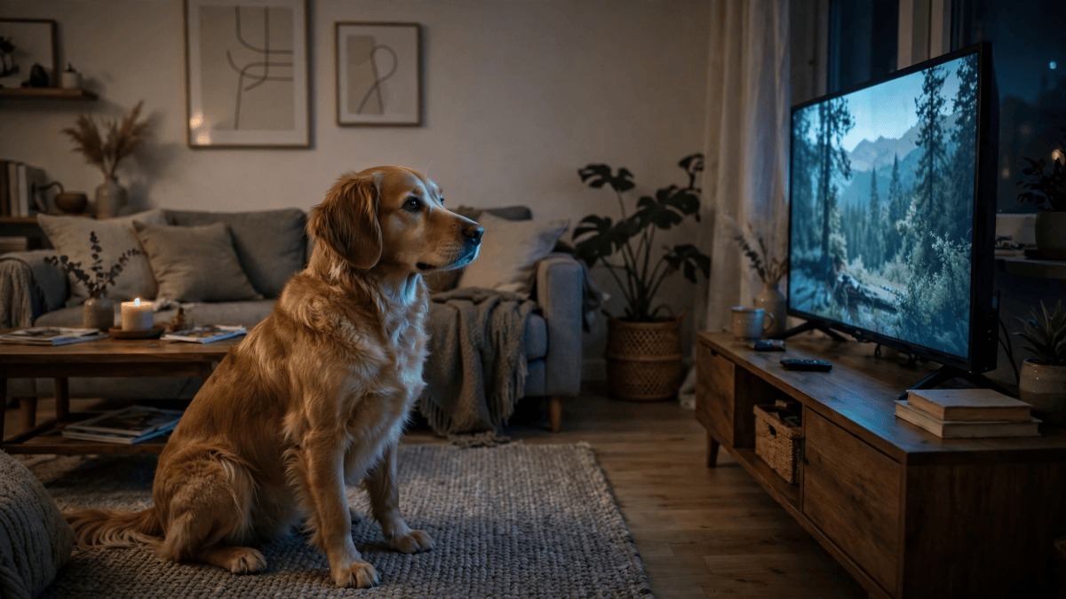 We've Been Wrong About What Dogs See When They Watch TV