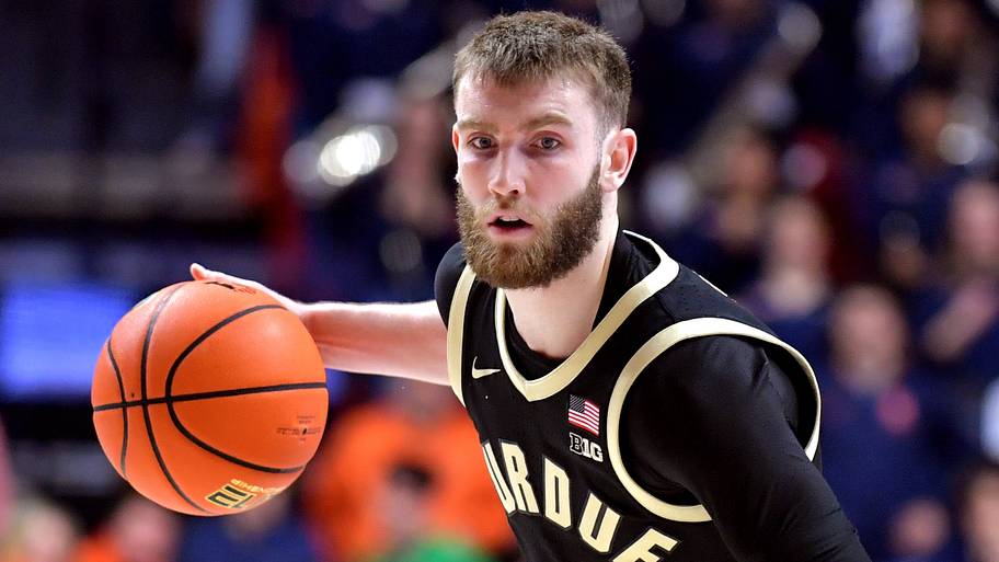 Purdue Boilermakers guard Braden Smith (3) drives the ball.