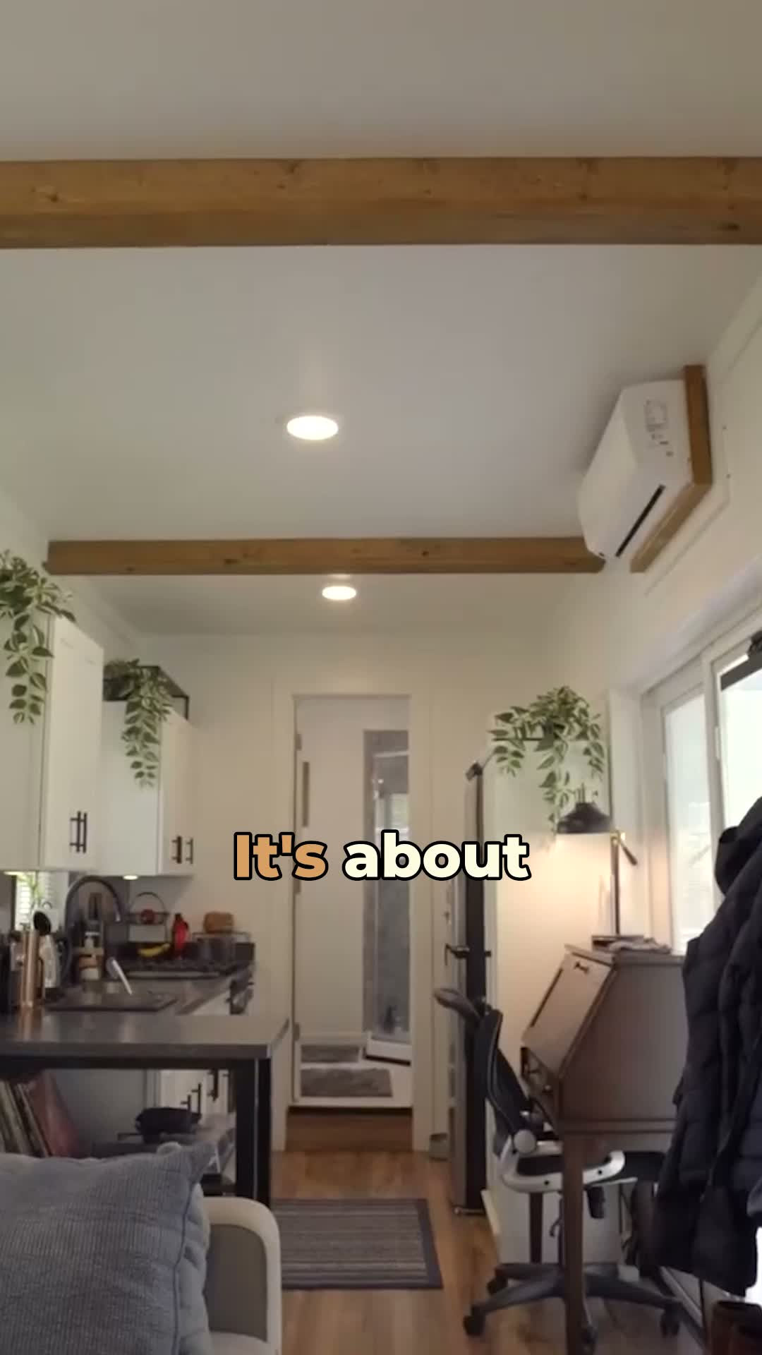 Tiny space, big idea: container home multi-function space