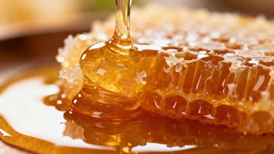 Photograph of honeycomb