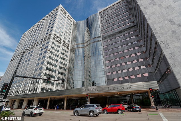 New research suggests lucid episodes don't always signal death and can sometimes occur months before a patient dies (Pictured: Mayo Clinic)