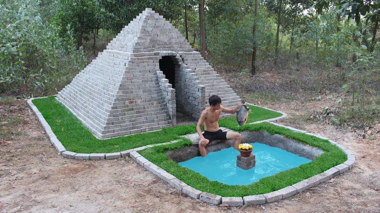 Build Pyramids And Swimming Pool By Ancient Skill