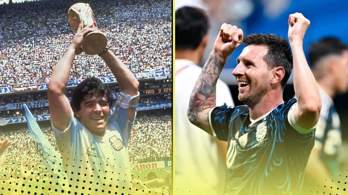 Comparing Lionel Messi s 2026 World Cup Stats With Diego Maradona s 
