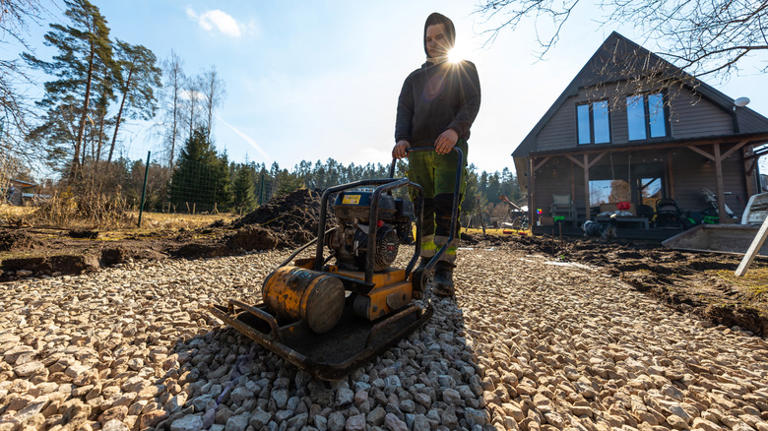 Skip pricey compactors: Smooth gravel driveways with tools you probably ...