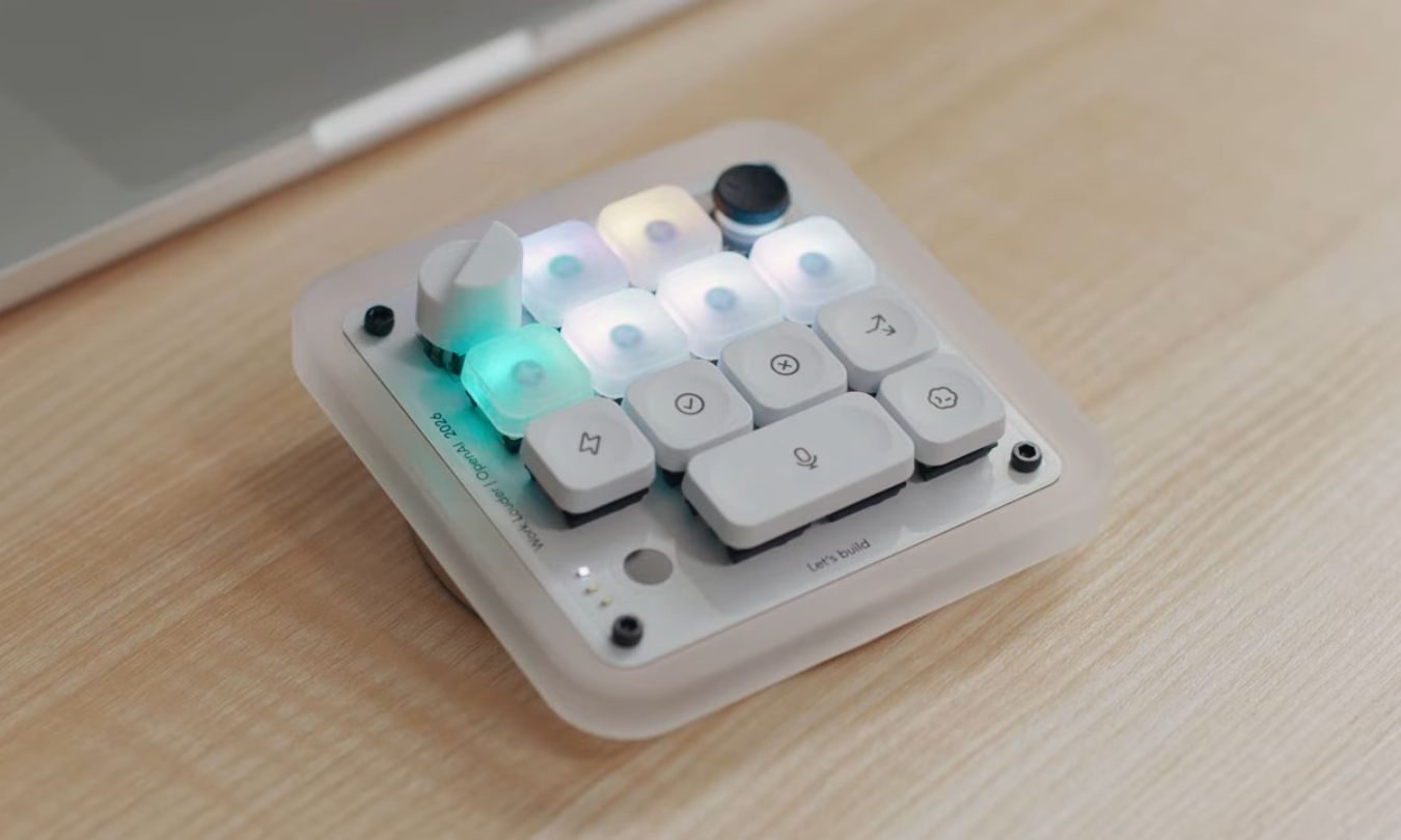 OpenAI made a tiny $230 keyboard that lets you turn up an AI’s brainpower