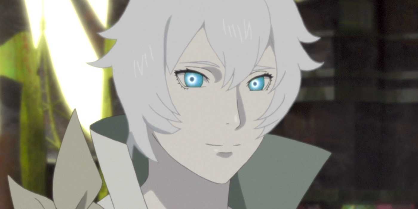 Toneri with the Tenseigan in The Last: Naruto the Movie