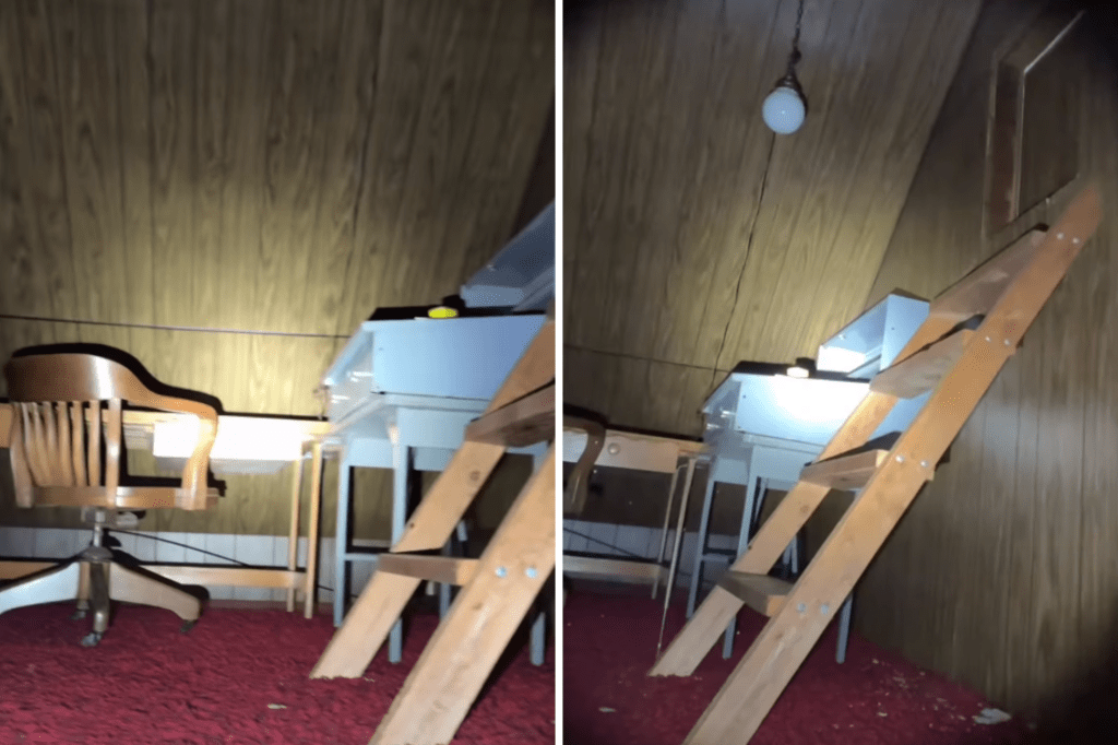 House inspector checks above garage—finds hidden room even the owner didn’t know was there