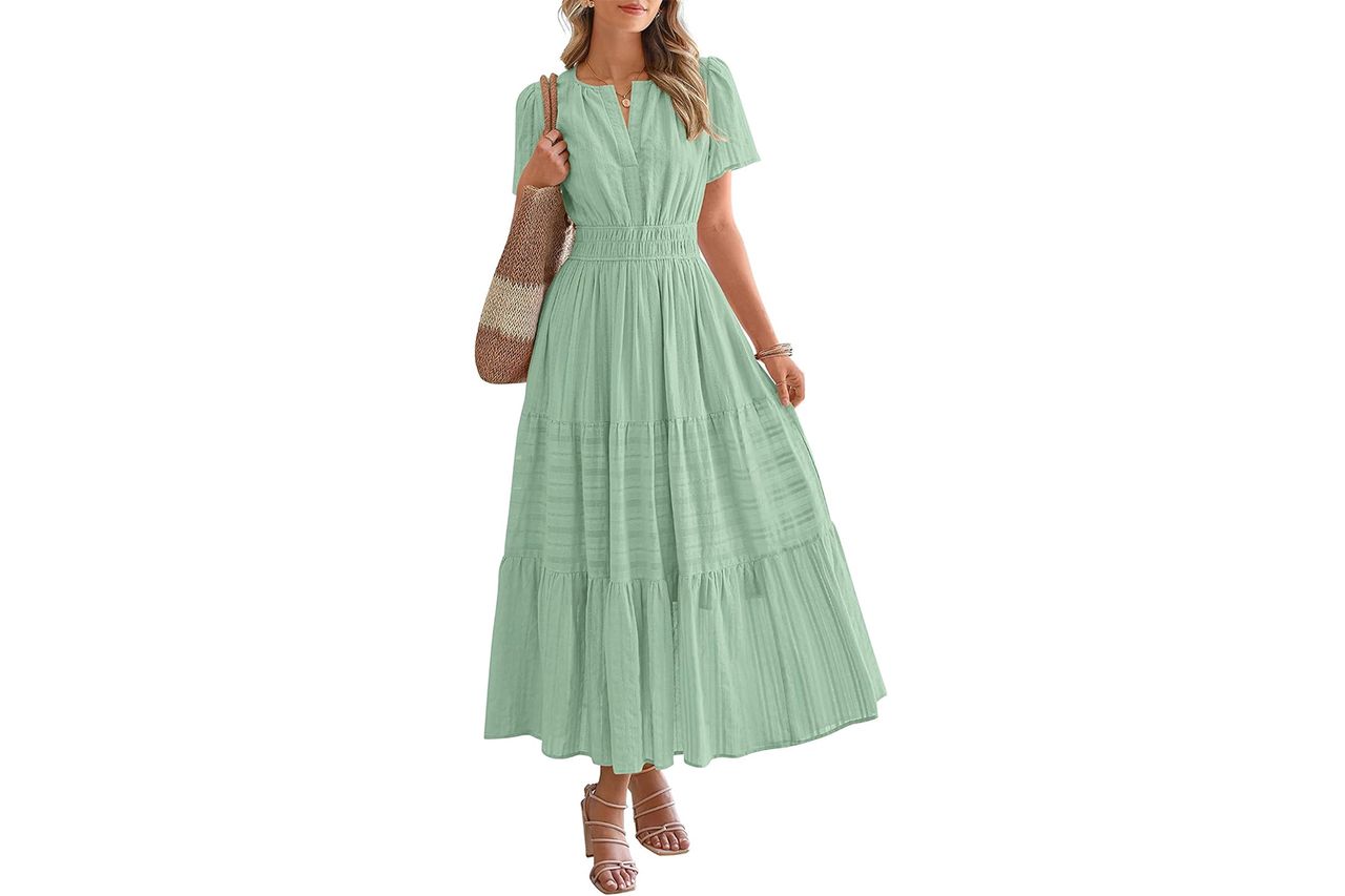 BTFBM Womens Summer 2026 Casual Midi Maxi Dresses