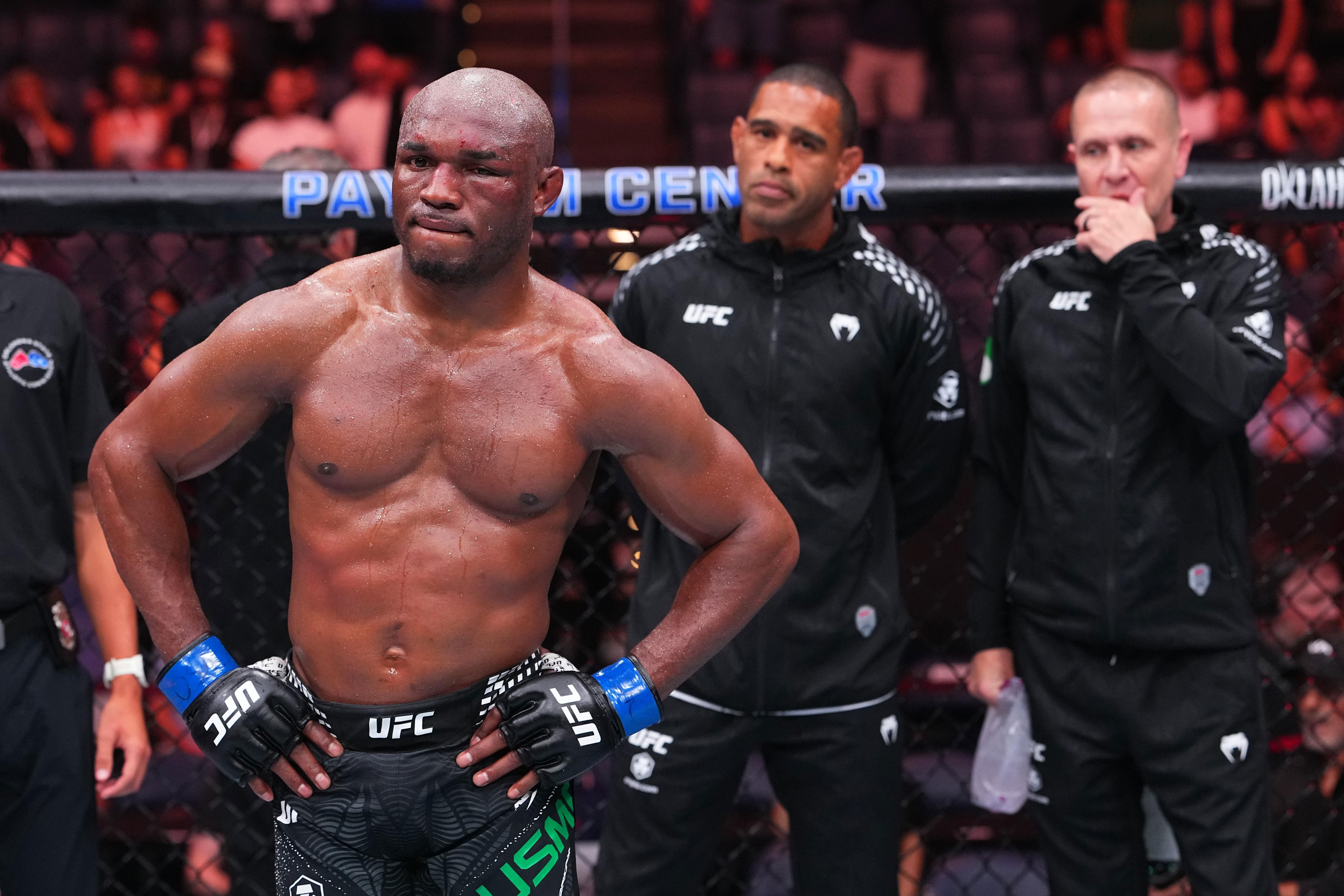 Kamaru Usman 'not going to retire' from UFC because 'he's not losing' — 'he needs to go back to welterweight'