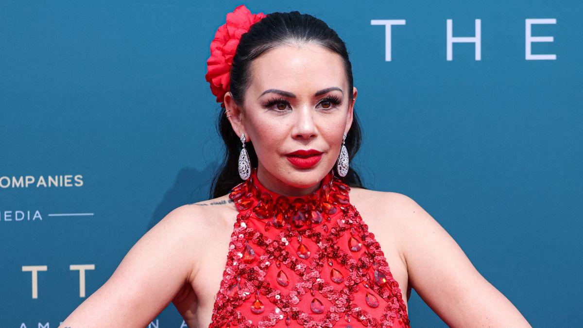 Janel Parrish and Sasha Farber Make Red Carpet Debut as Romance Gets Serious