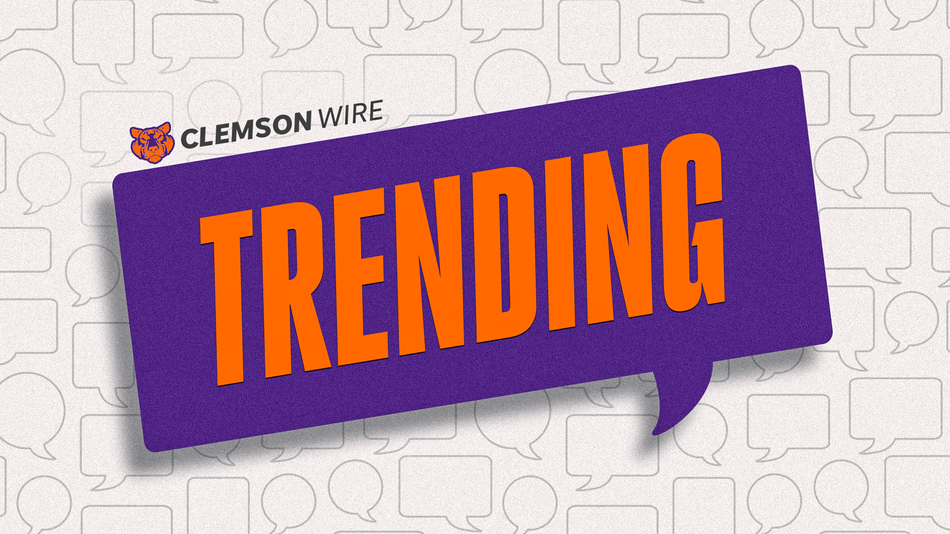 Clemson trending recruiting.