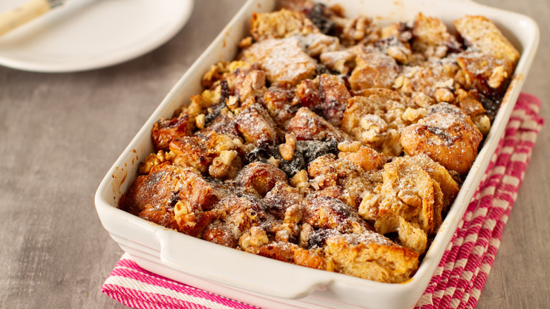 Stale sourdough is the perfect excuse for the best bread pudding