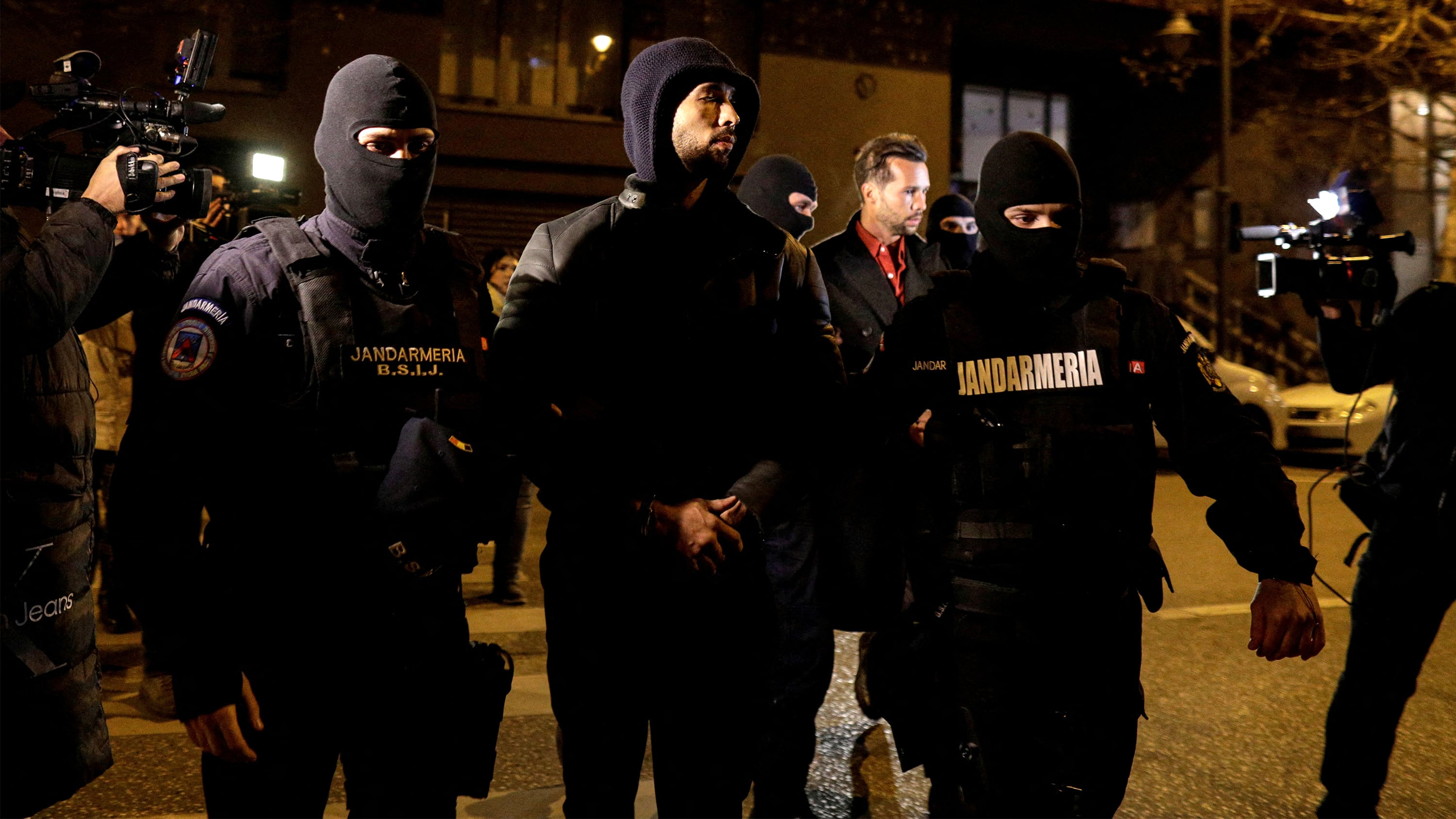 The Tate brothers' arrest on Saturday wasn't their first. They are facing sex trafficking charges in multiple countries. / Inquam Photos/Octav Ganea via Reuters