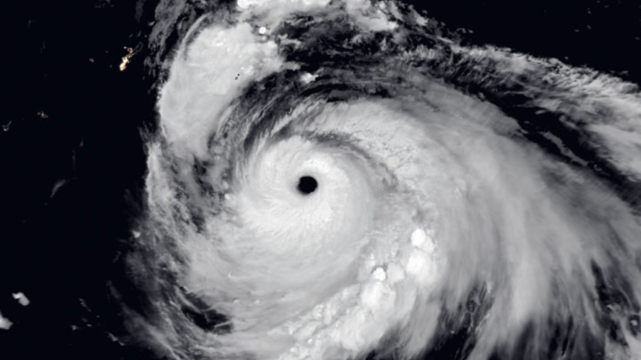 Super Typhoon Dolphin exploded into the most intense storm of the 2026 ...