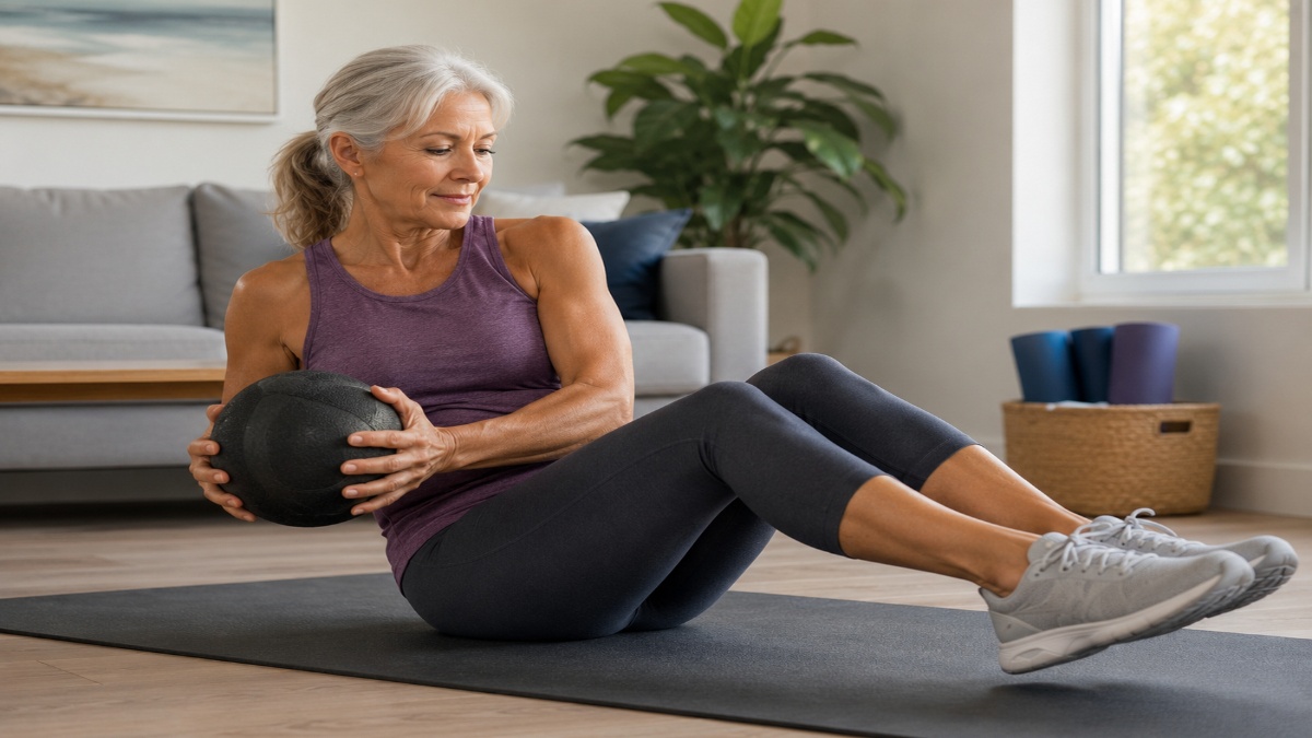 The 4 Best Core Exercises After 60 That Experts Say Can Improve Balance, Strength, and Independence